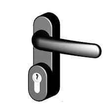 Maner exterior G-U ANTIPANIC pentru mecanism antipanica inchidere 1 punct - MADE IN ITALY