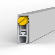 Prag automat pentru usi PVC, Al, lemn, metal