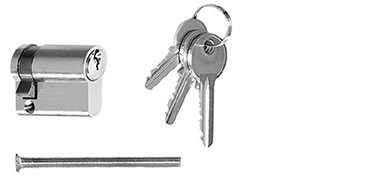 Semicilindru - piesa schimb - pentru kit antipanica usi metalice si antifoc